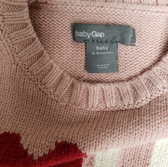 Gap I ❤️ u sweater - Picture 2 of 2